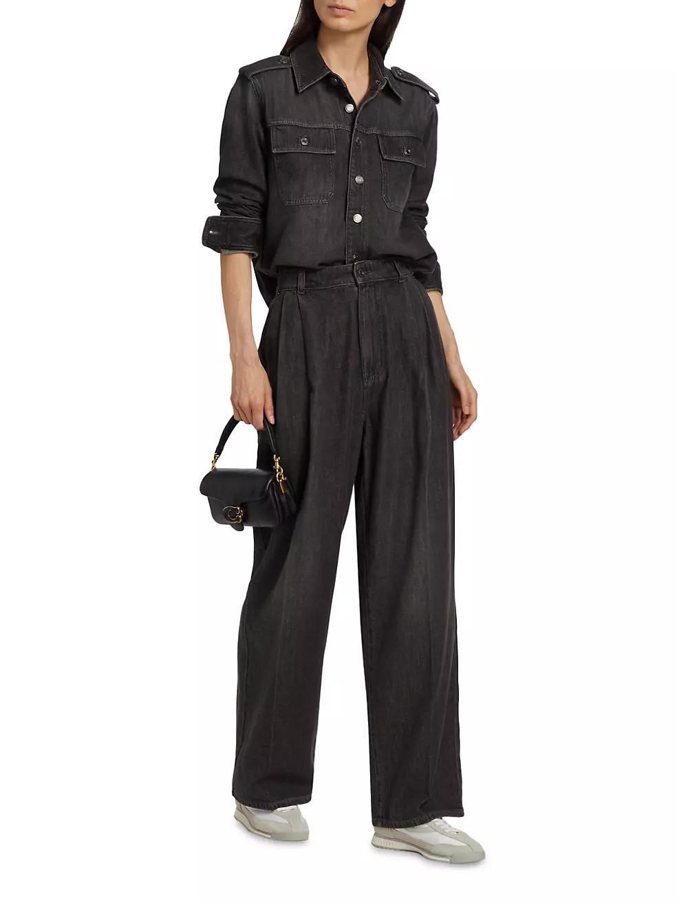 Pleated Trouser Jeans Product Image