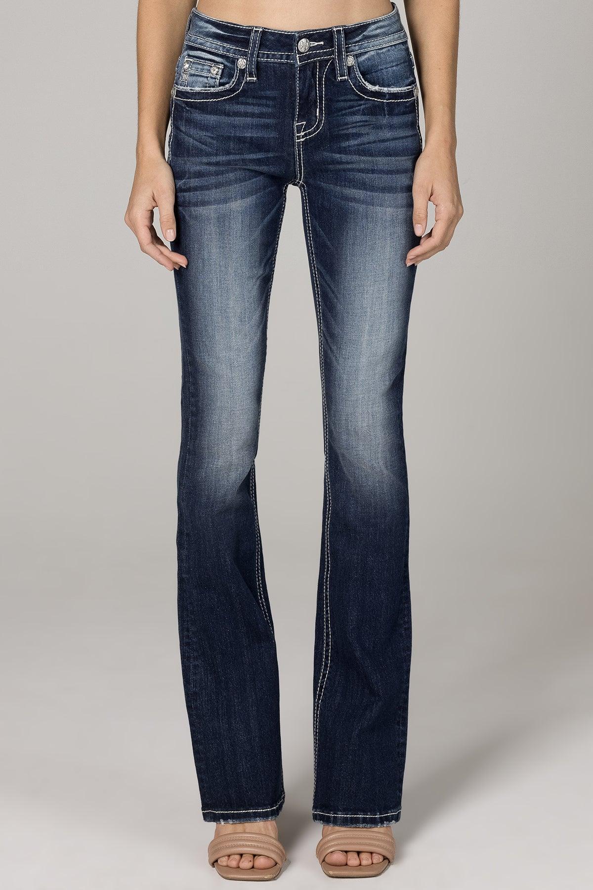 Double Horseshoe Bootcut Jeans Product Image