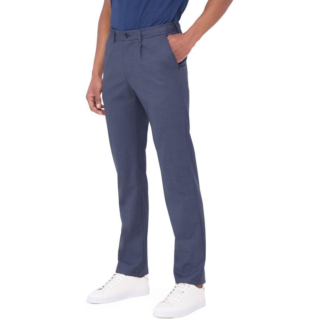 BUGATCHI Men's Stretch Wool Travel Pants In Cobalt Product Image