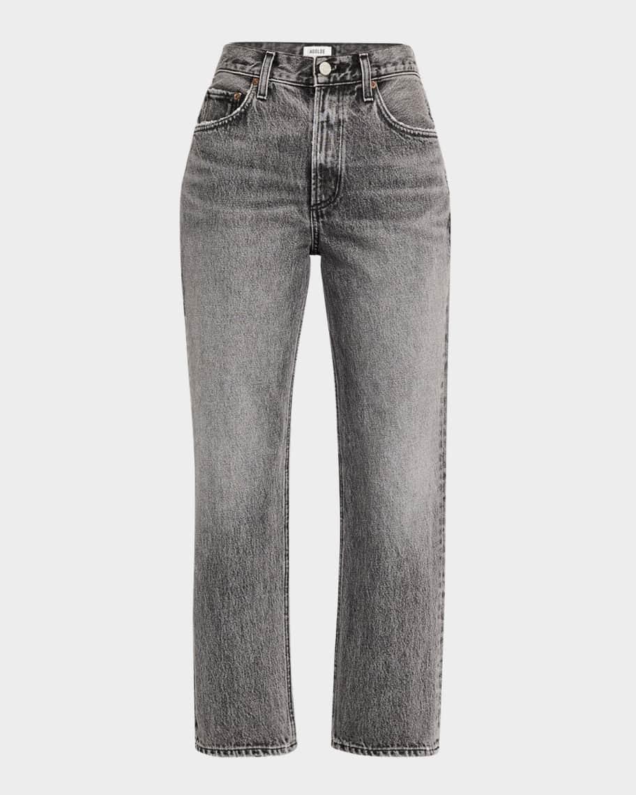 Valen Mid-Rise Vintage Straight Jeans Product Image