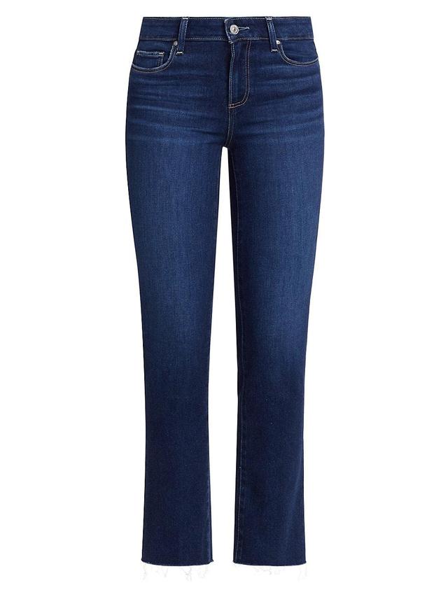 Womens Amber Low-Rise Straight-Leg Jeans Product Image