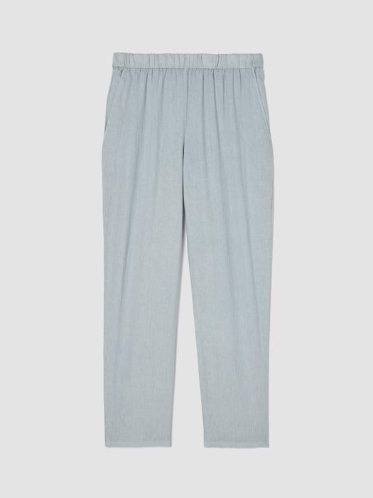 Garment Dyed Organic Linen Tapered Pant Product Image