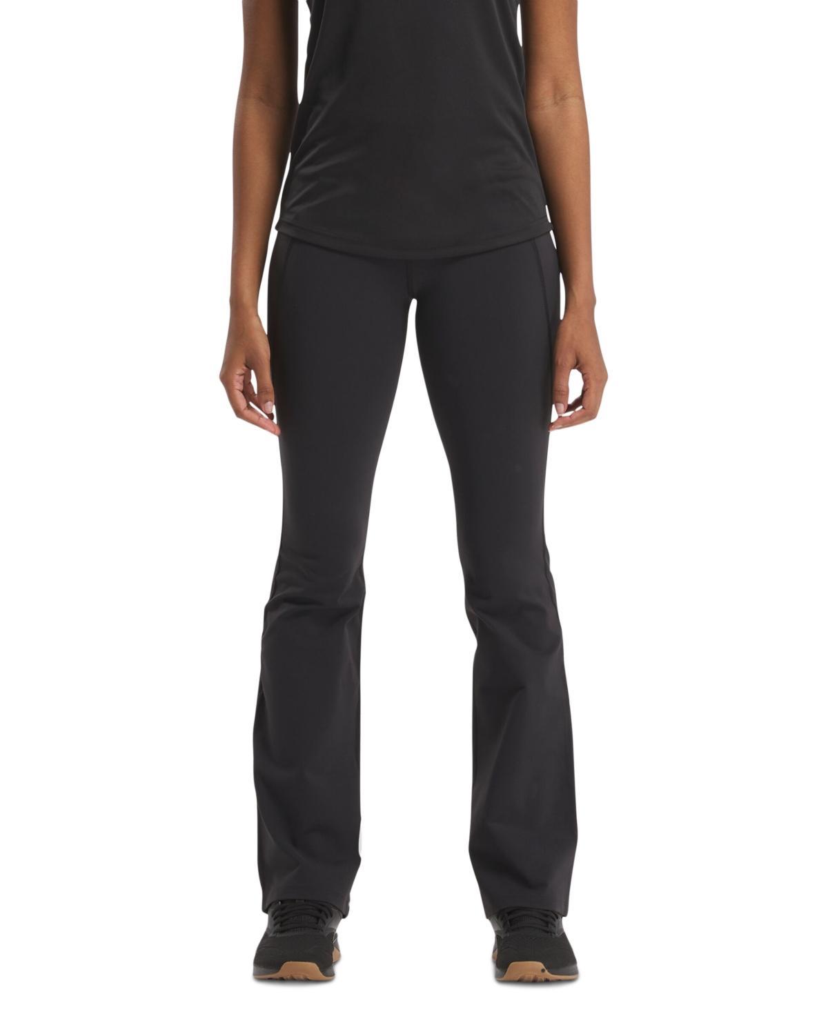 Reebok Womens Lux High Rise Mini-Flared Pants product image