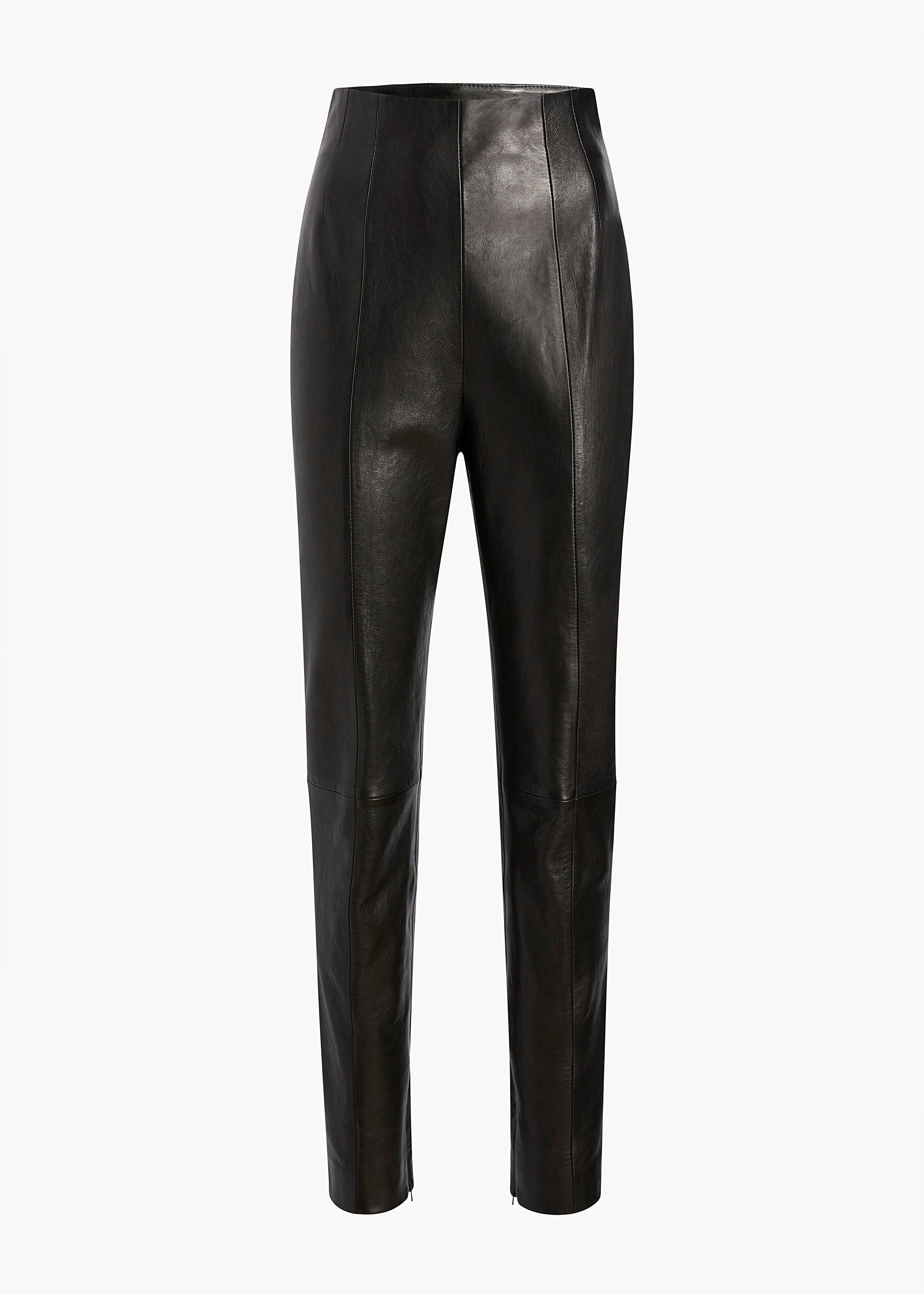 Lenn Pant in Black Leather product image