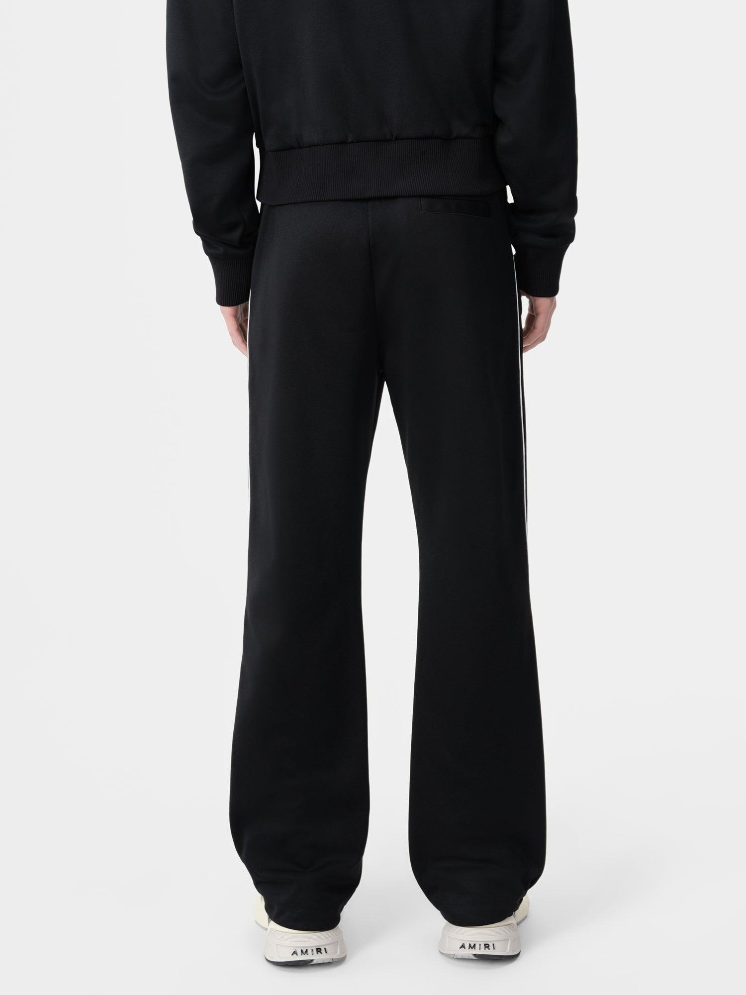 MA FLARE TRACK PANT - Black Male Product Image