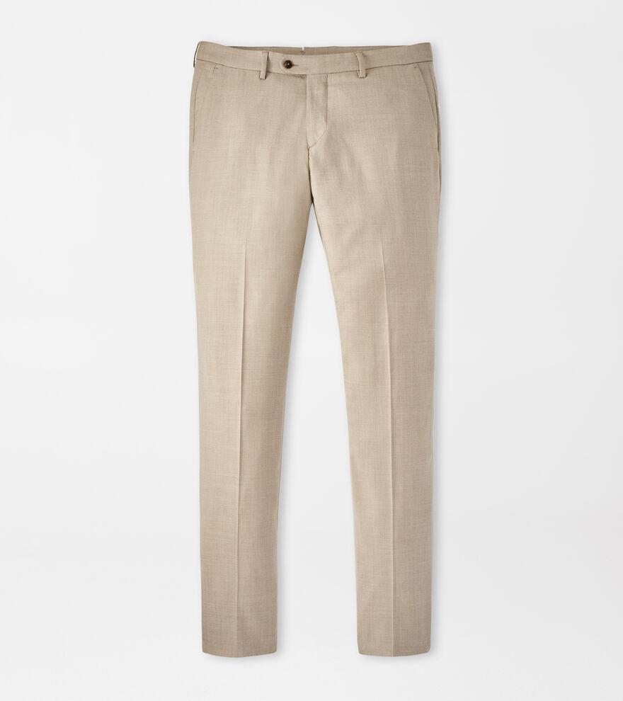 Peter Millar Mens Crosby Trouser | Color: Rye | Size: 42 Product Image