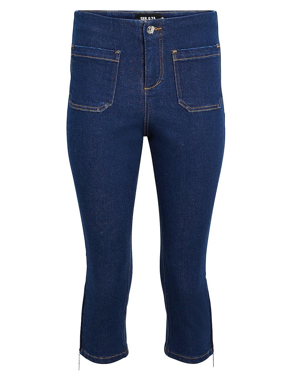 Womens Padma Capri Jeans Product Image