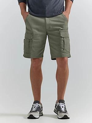 Men's Wrangler Authentics® Stretch Cargo Short | Men's SHORTS | Wrangler® Product Image