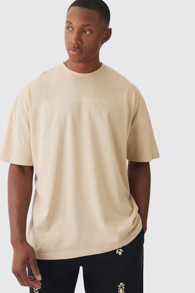 Oversized Limited Edition T-shirt | boohooMAN USA Product Image