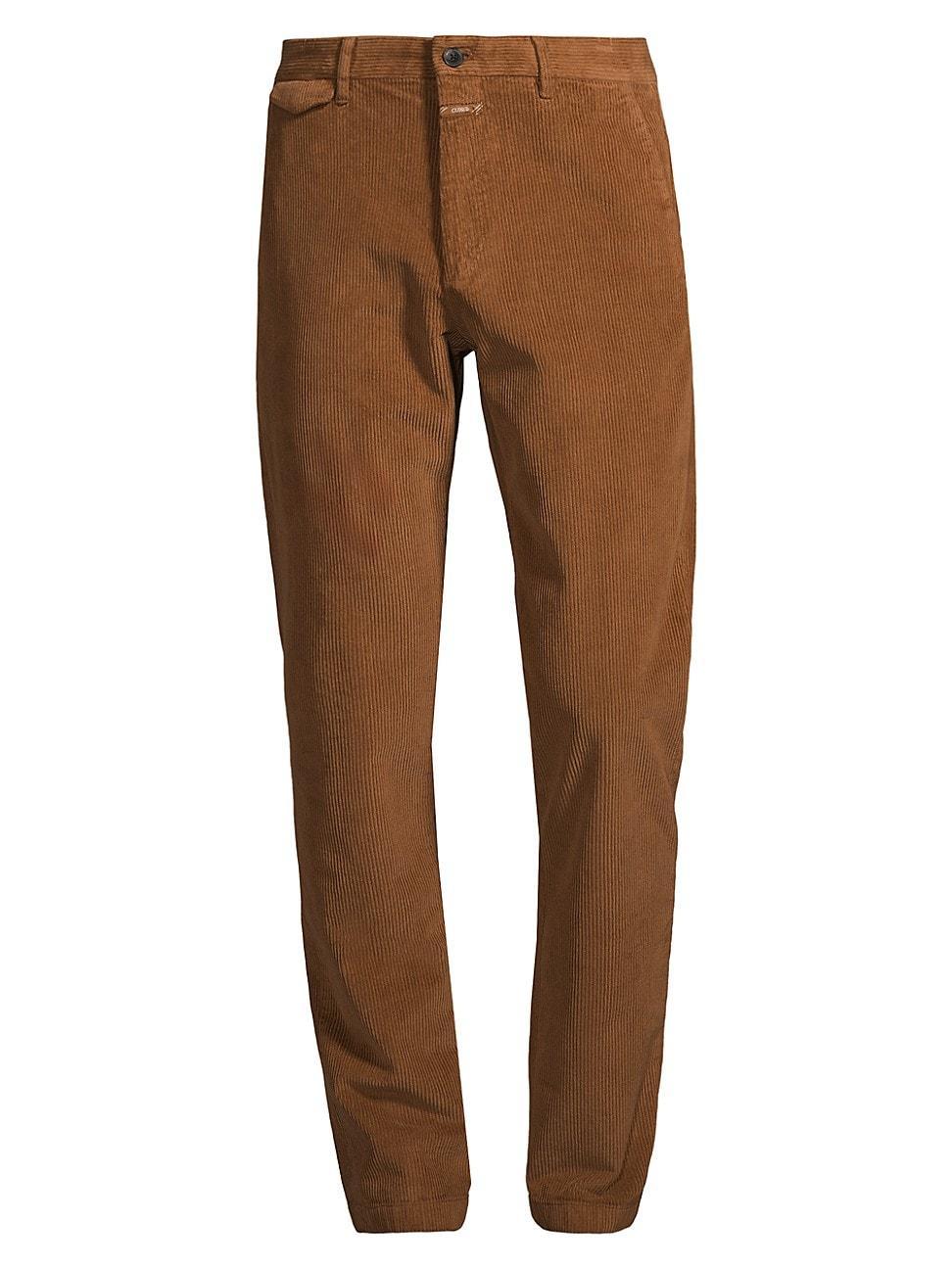 Mens Atelier Corduroy Slim-Fit Pants Product Image