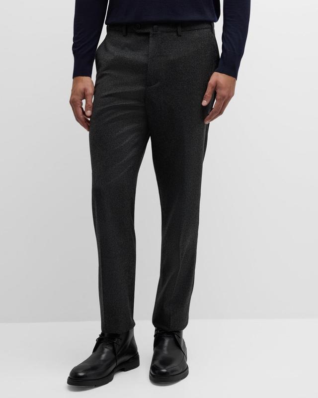 Mens Carlo Cashmere Flannel Trousers Product Image