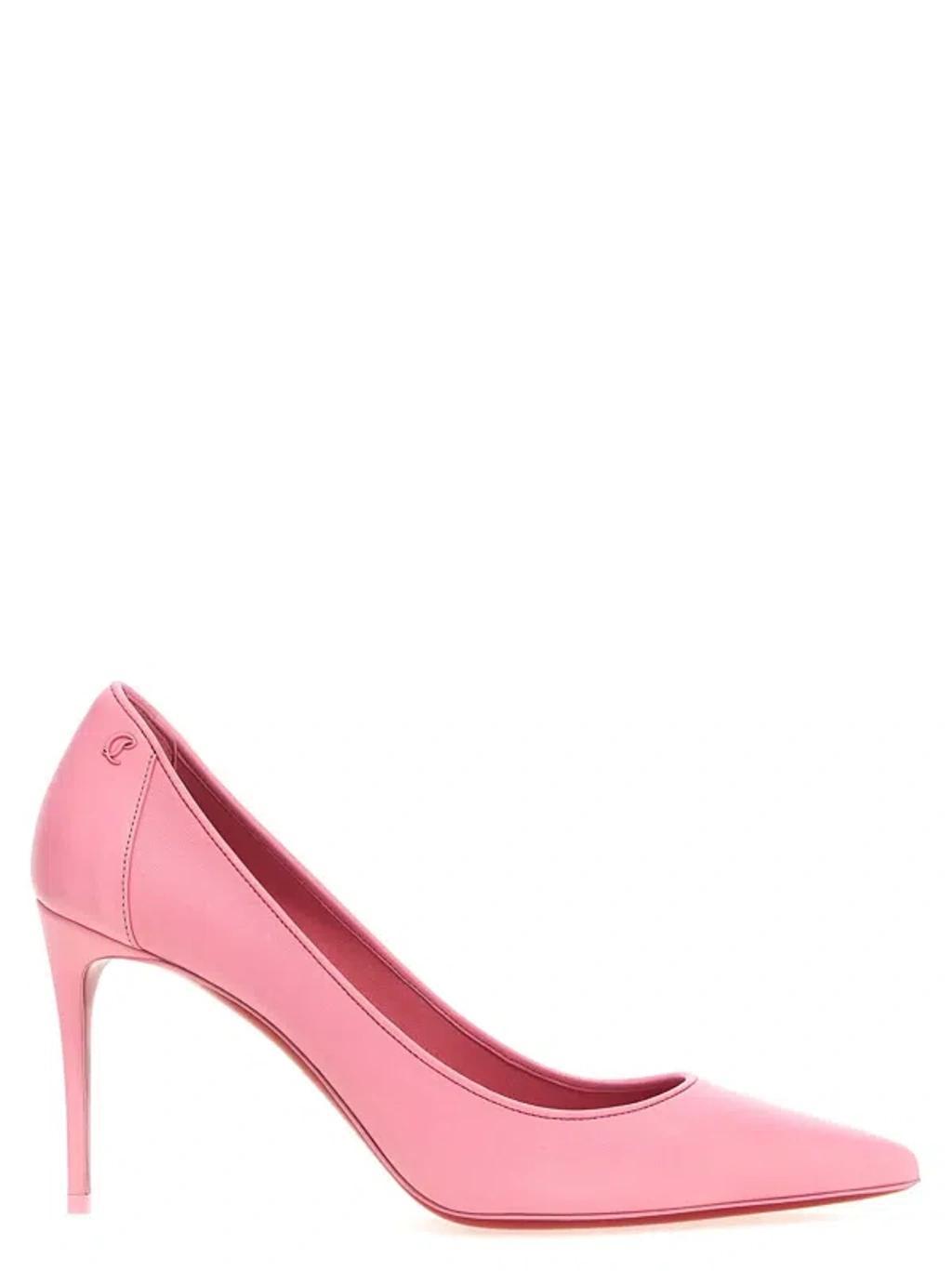 Sporty Kate 85 Leather Pump In Pink Product Image