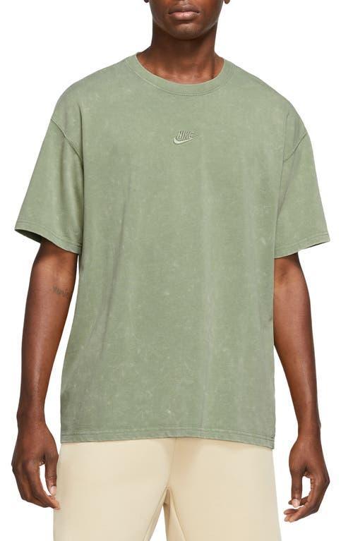 Nike Mens Nike Essential Dye T-Shirt - Mens Green/Green Product Image