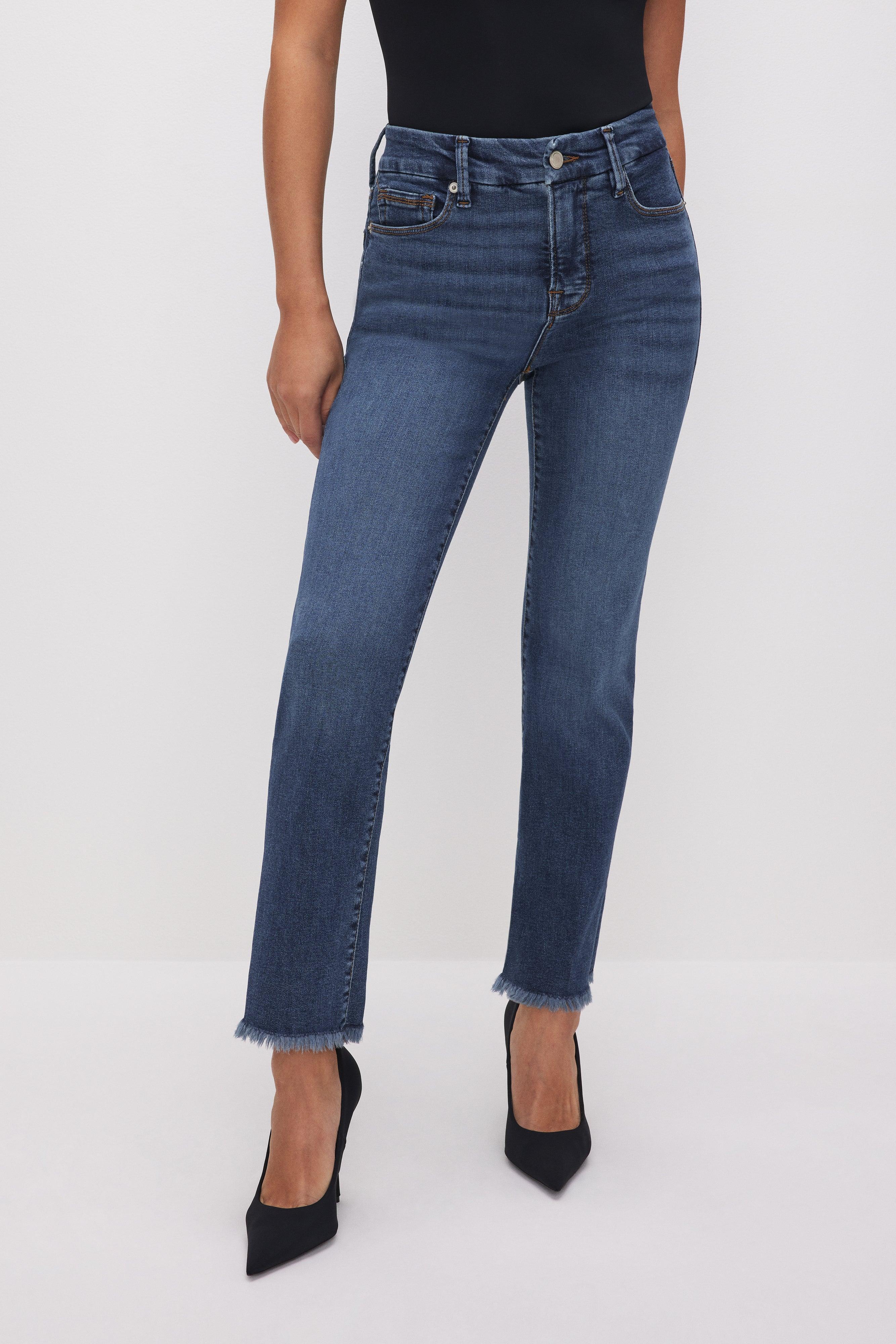 GOOD PETITE STRAIGHT JEANS | INDIGO273 Product Image