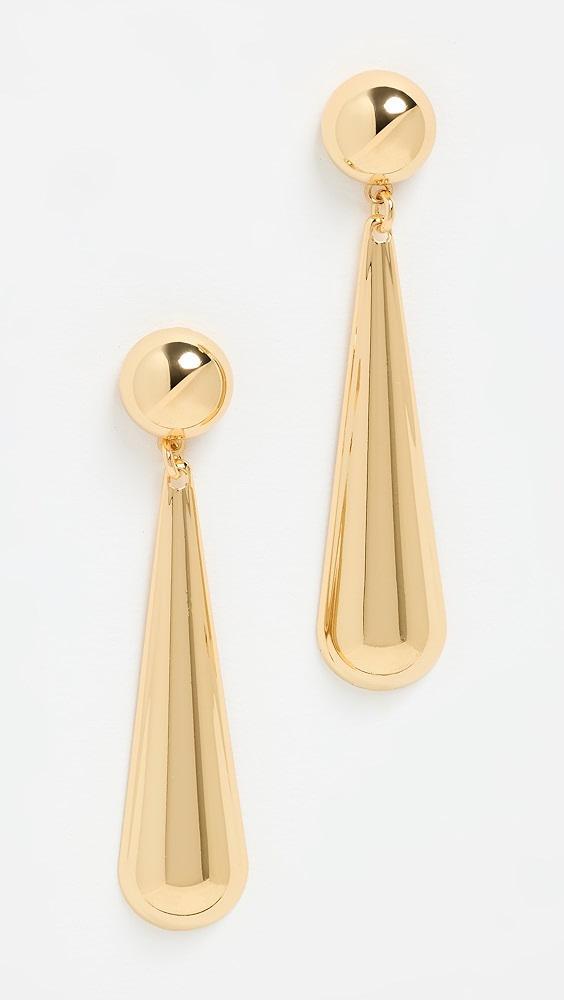 SHASHI Linnea Gold Earrings | Shopbop Product Image