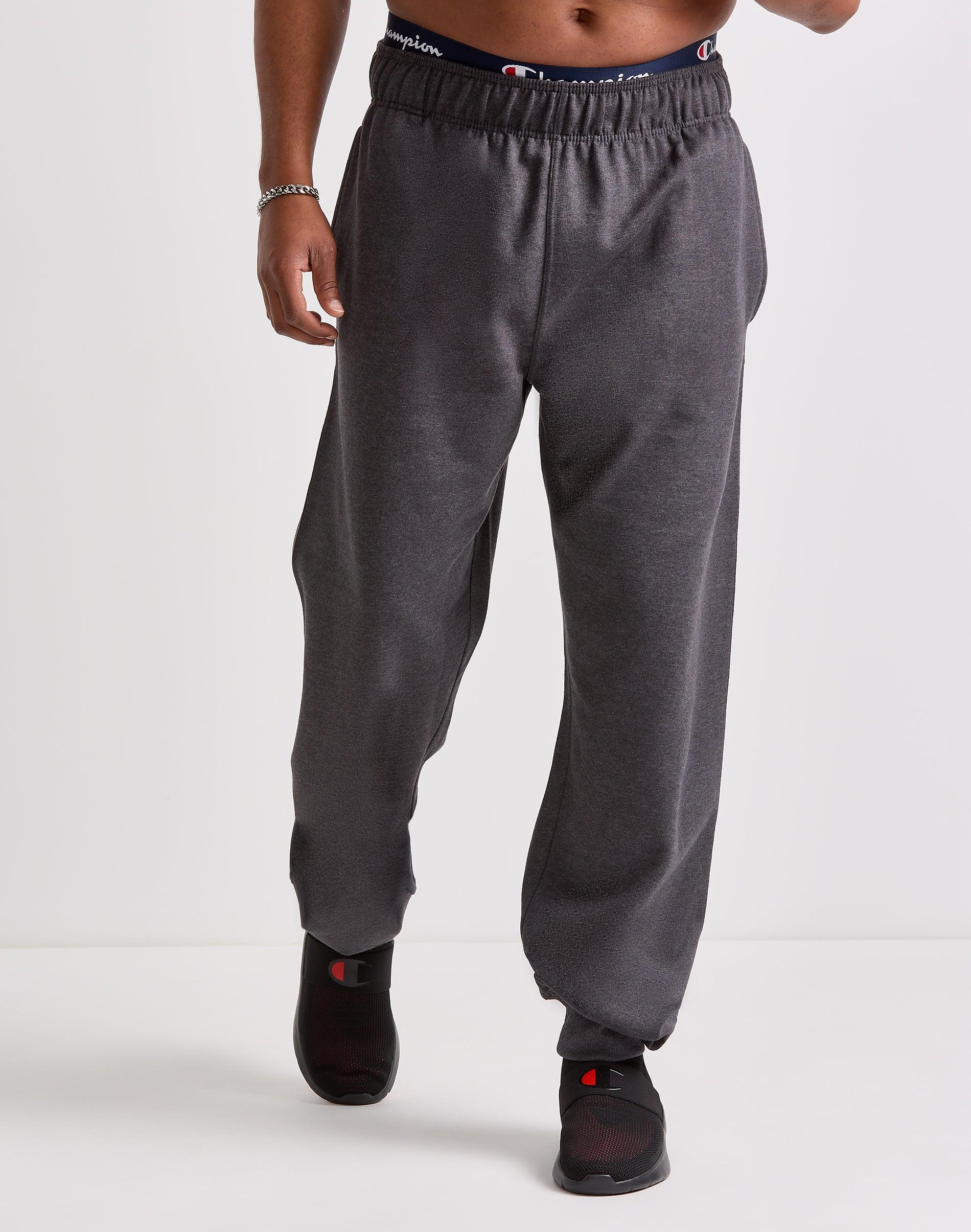 Mens Champion Big & Tall Fleece Joggers, 30-34 Navy 2XL Product Image