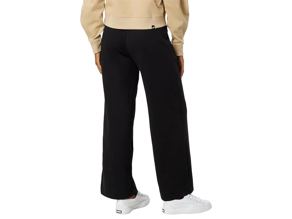 PUMA Her High-Waist Straight Pants (Puma Black) Women's Clothing Product Image