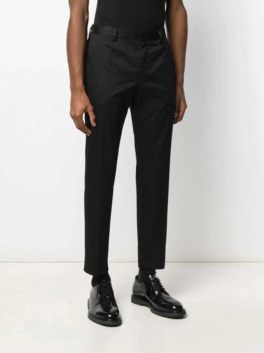 Straight Leg Tailored Trousers In Black Product Image