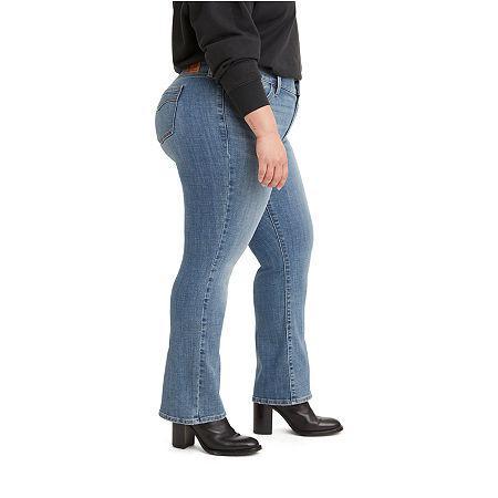 Plus Size Levis Classic Bootcut Jeans, Womens Med Blue Product Image