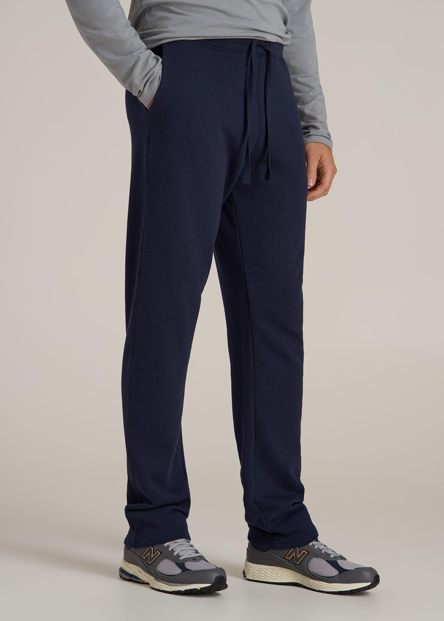 Wearever 2.0 Fleece Straight Leg Sweatpants for Tall Men in Evening Blue Male Product Image