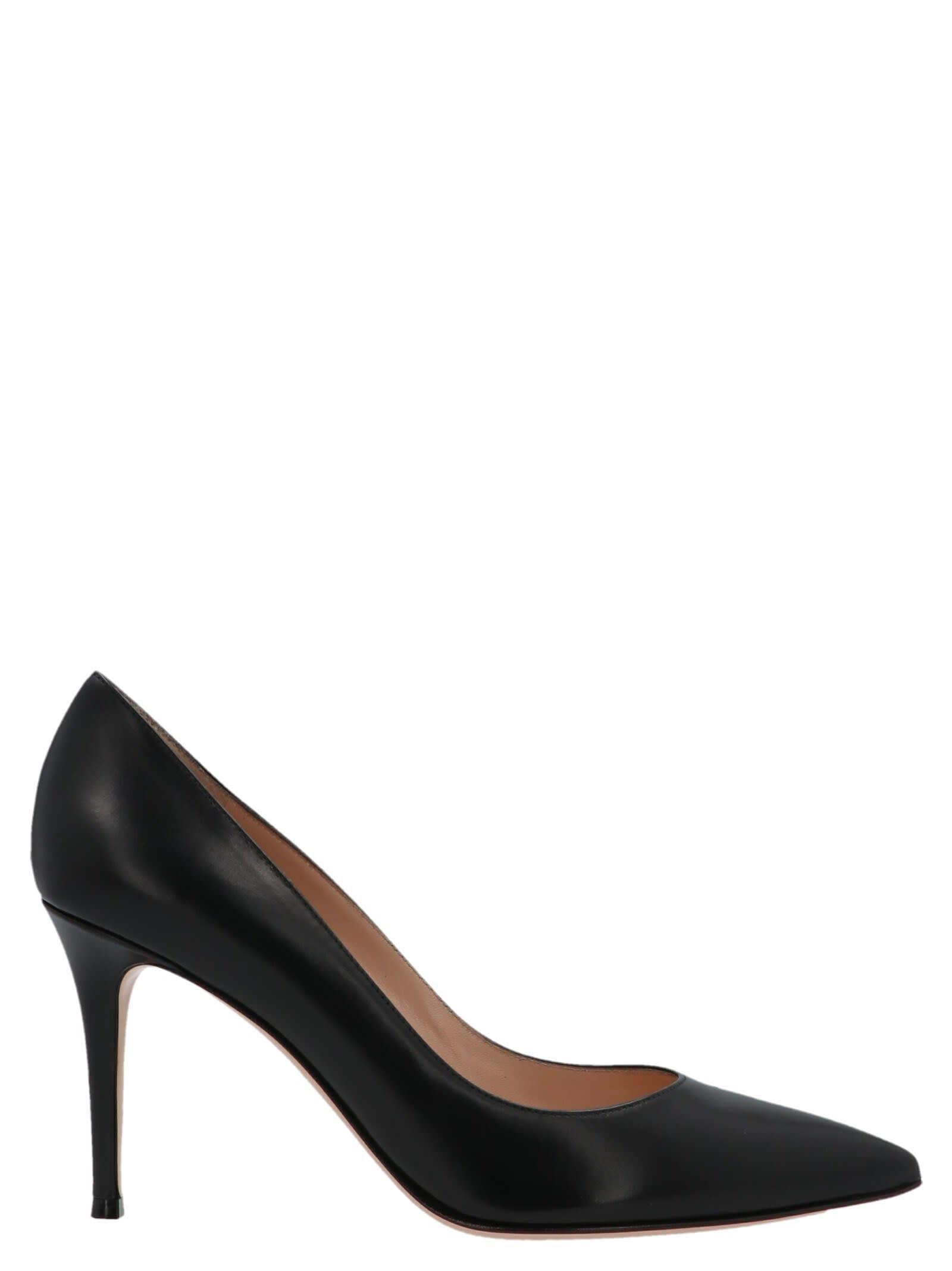 Black 85 Suede Pumps Product Image