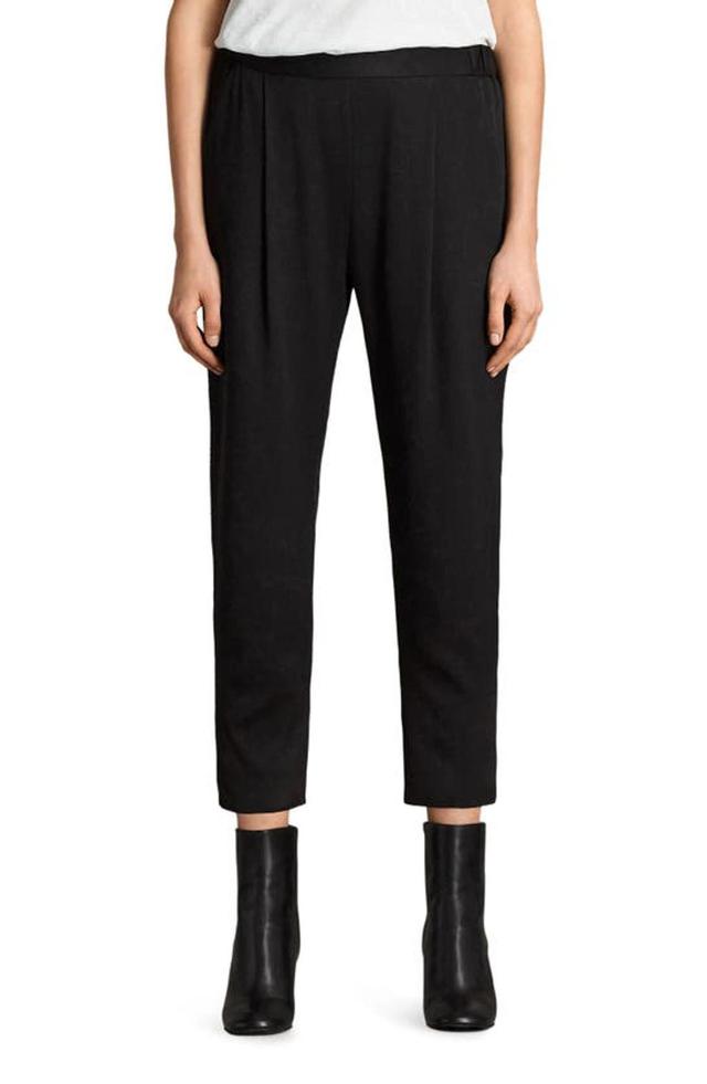 Aleida Jersey Trousers In Black Product Image