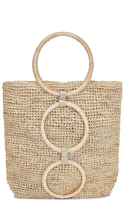 florabella Venlo Top Handle Bag in Beige. Product Image