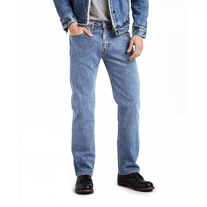 Mens Levis 505 Regular-Fit Stretch Jeans Product Image