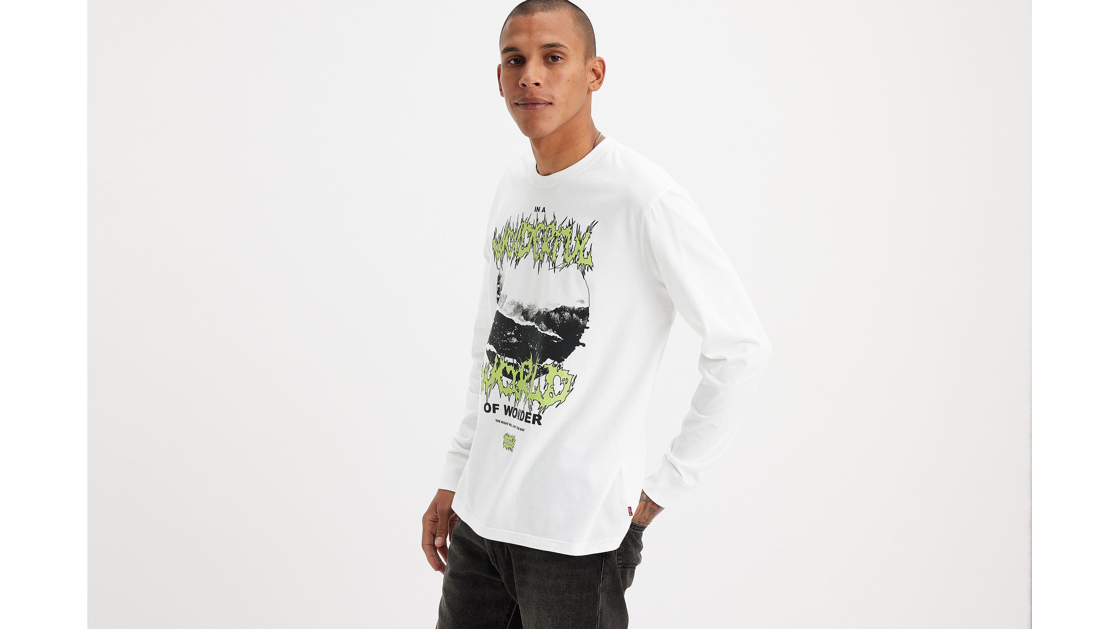 Relaxed Fit Long Sleeve Graphic T-Shirt Product Image