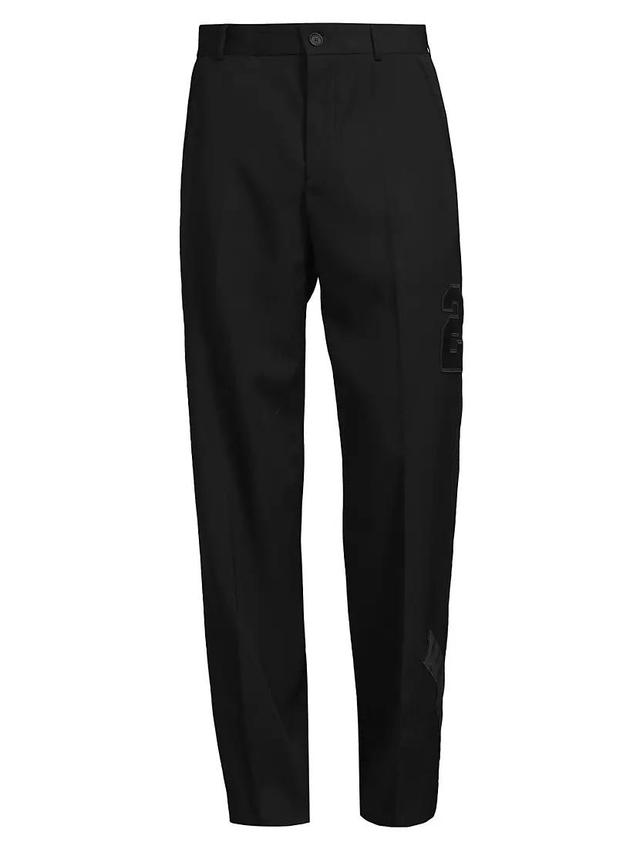 Wool Crease-Front Pants Product Image