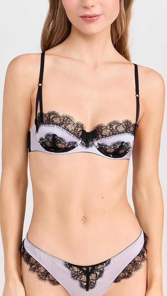 Kiki De Montparnasse Lace Inset Balconette Bra | Shopbop Product Image