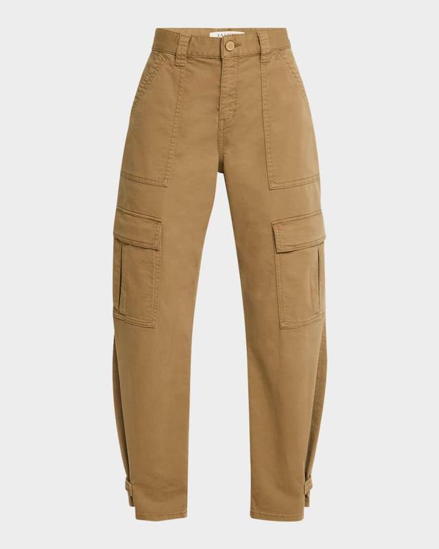 Barrel-Leg Cargo Pants Product Image