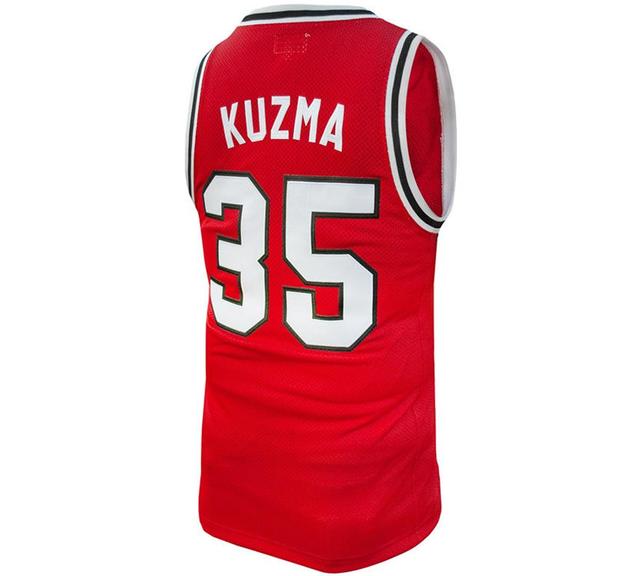 Retro Brand Mens Kyle Kuzma Utah Utes Throwback Jersey - Red Product Image