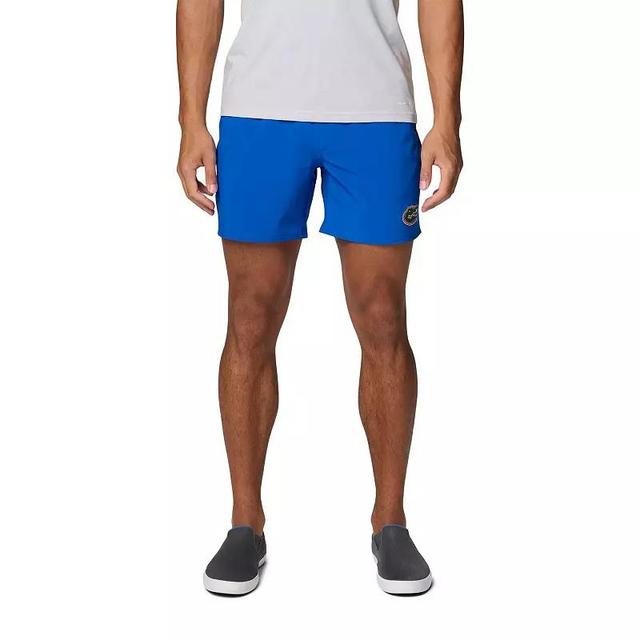 Mens Columbia Royal Florida Gators PFG Terminal Roamer Omni-Shade Stretch Shorts Product Image