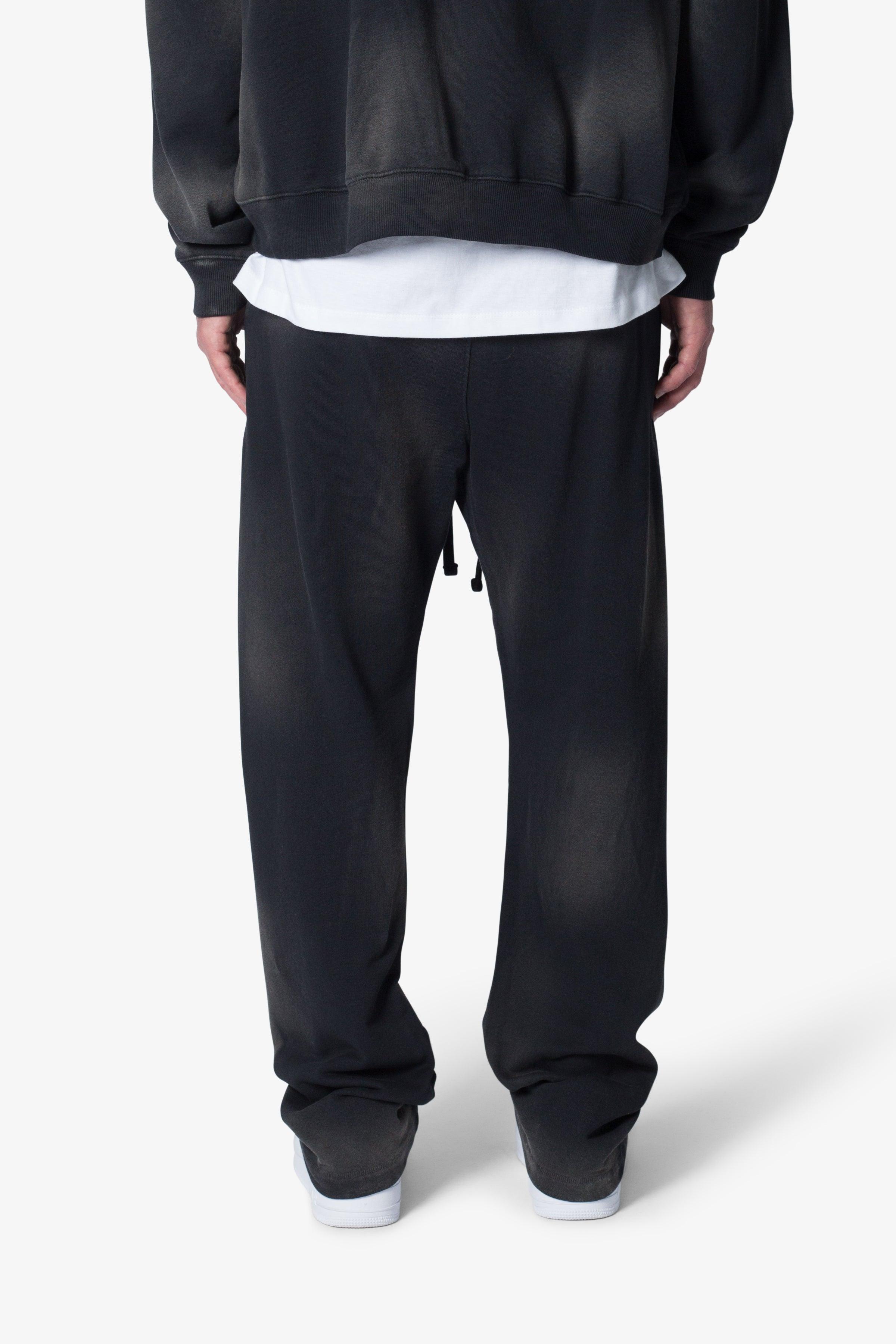 Faded Relaxed Every Day Sweatpants - Washed Black Product Image