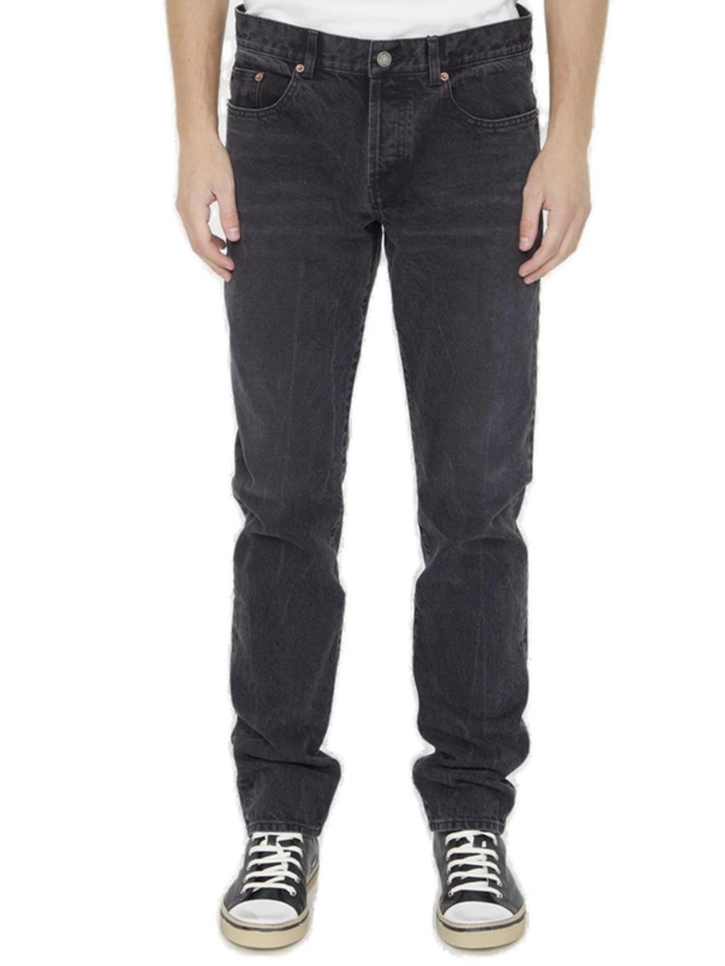 Black Skinny Jeans In 1011 90sblk Product Image