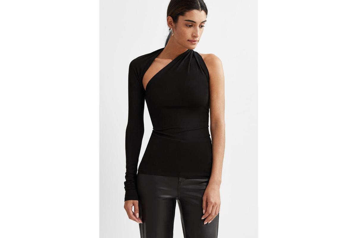 Marcella Womens Manhattan One Shoulder Top product image