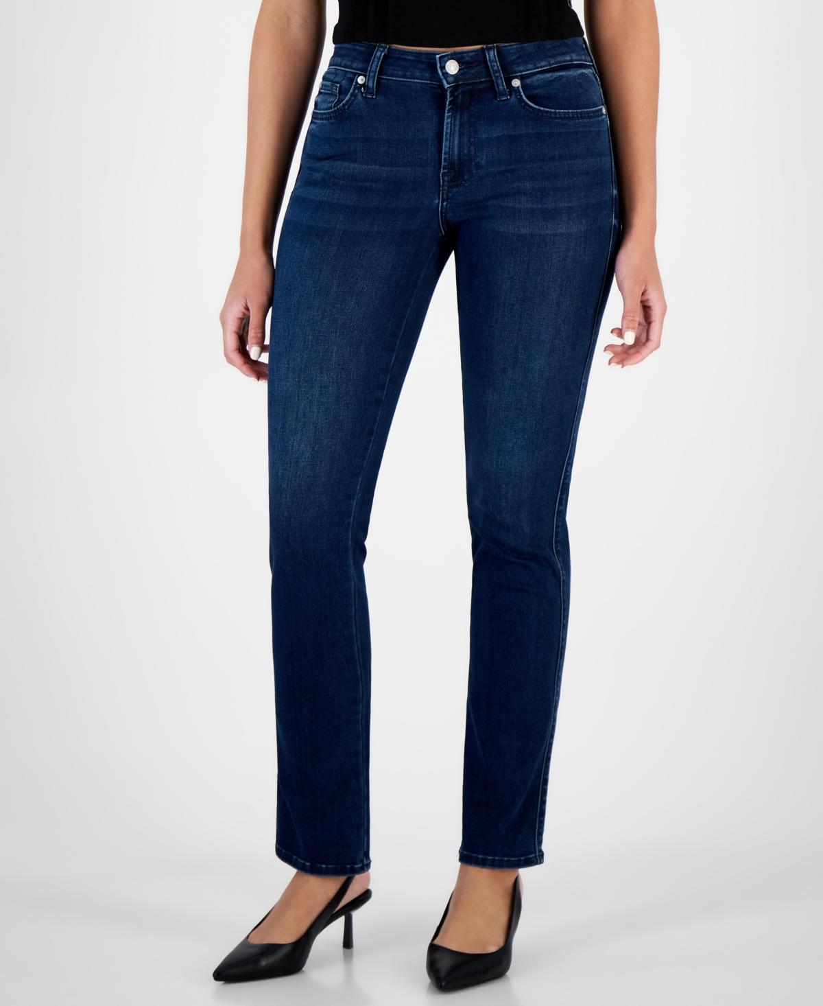 7 For All Mankind Womens Kimmie Straight-Leg Jeans product image