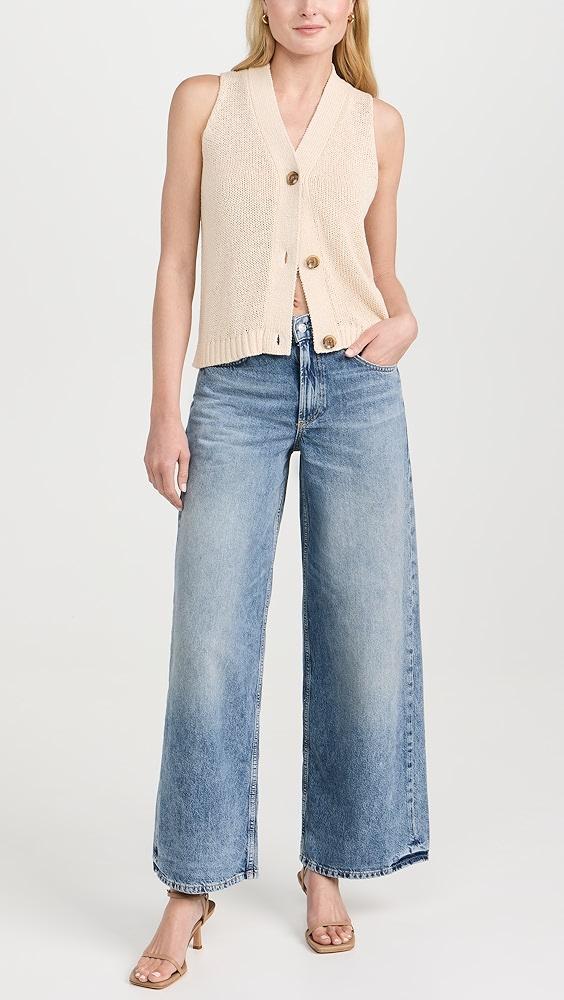 Free People Waterfalls Baggy Wide Leg Jeans | Shopbop Product Image