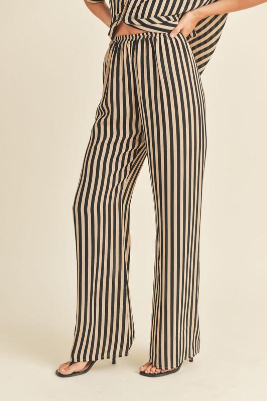 Toffee Nut Stripe Pants Product Image