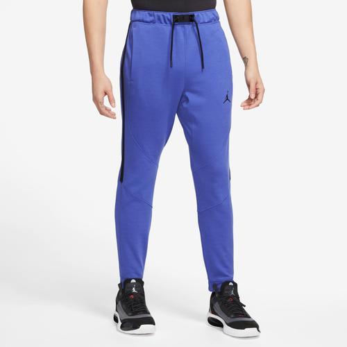 Jordan Mens Dri-FIT Sport Statement Air Fleece Pants - Black/Lapis Product Image