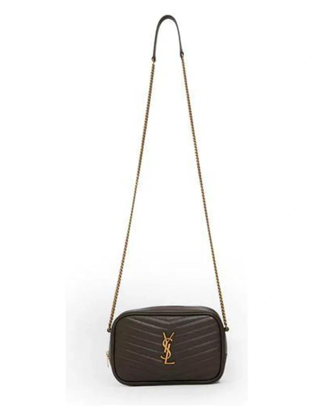 Lou Logo Plaque Mini Shoulder Bag In Lghmusk Product Image