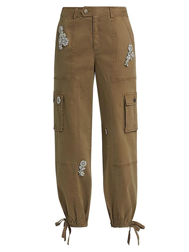 Womens Zola Embellished Jogger Pants Product Image