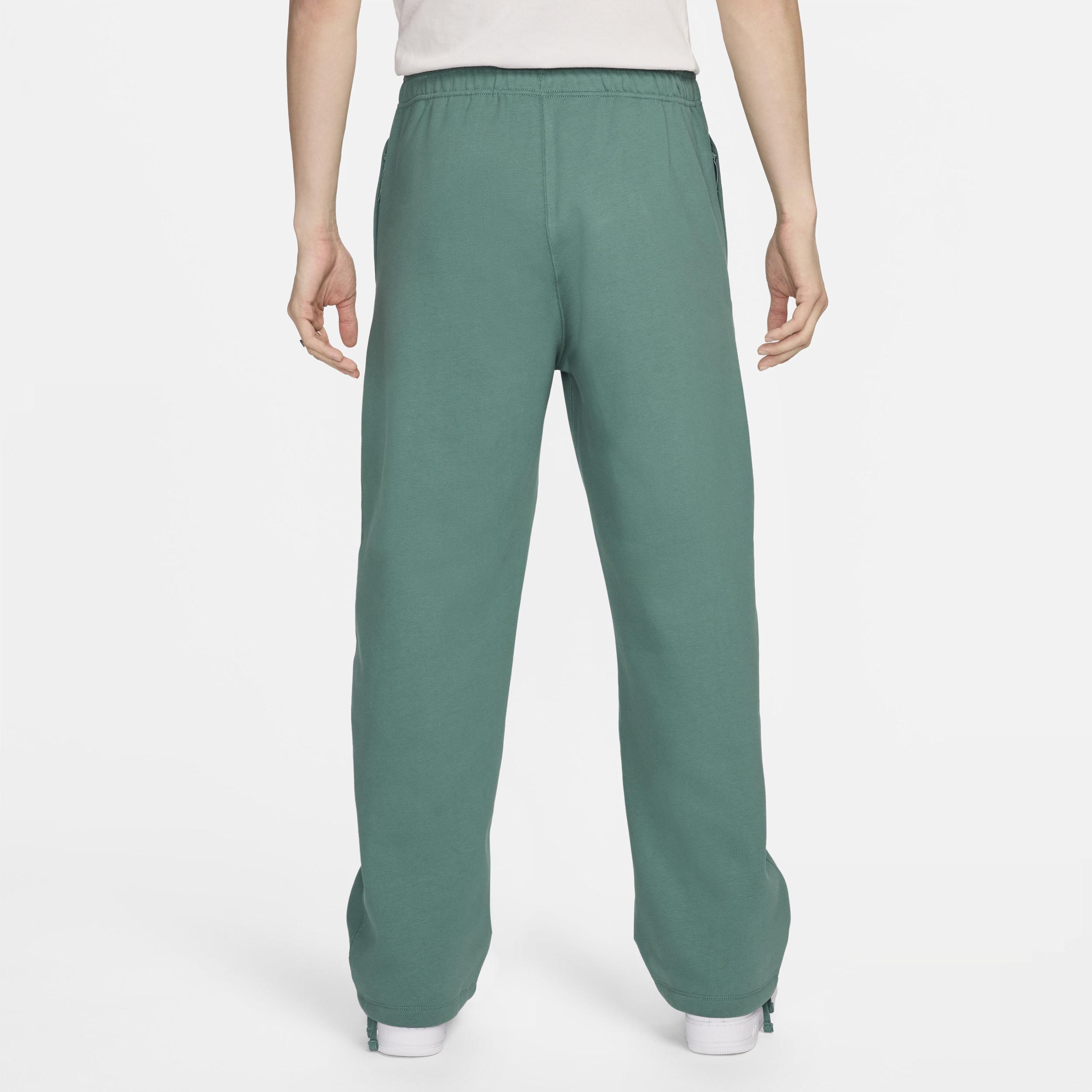 Nike Men's Solo Swoosh Open-Hem Fleece Pants Product Image