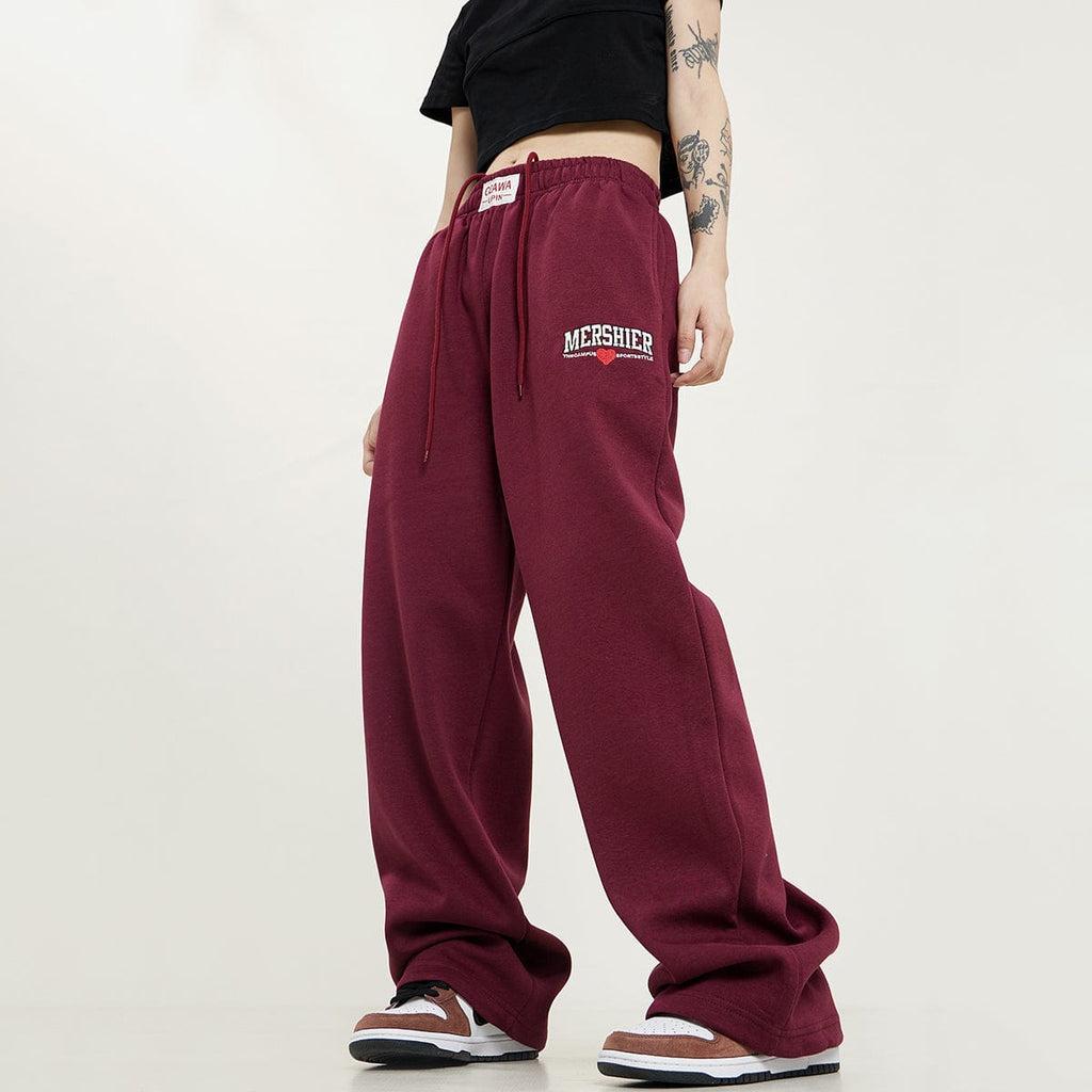 RTK (W) No. 1038 STRAIGHT DRAPE SWEATPANTS Product Image