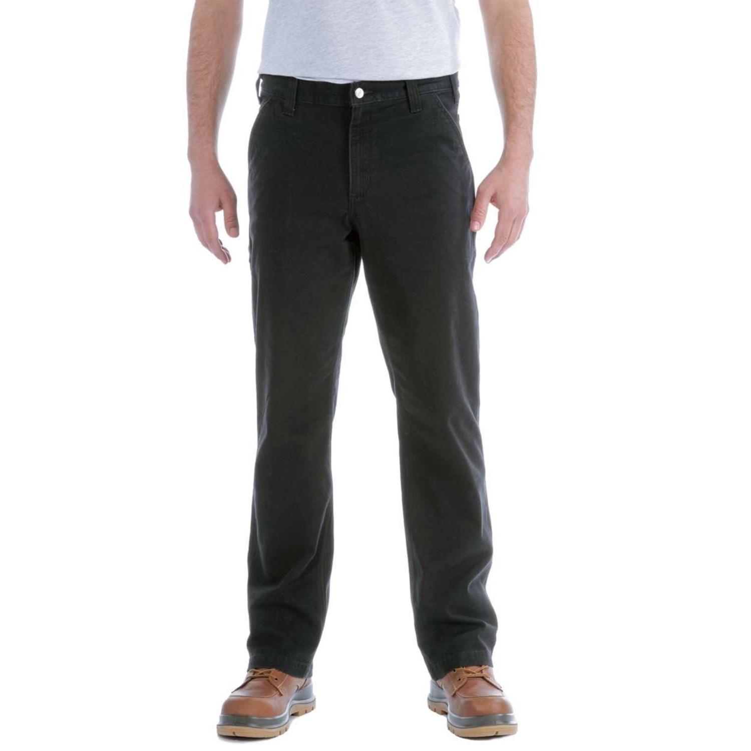 Carhartt 103339 Rugged Flex® Duck Dungaree Work Pants - Tapered Leg, Factory Seconds Product Image