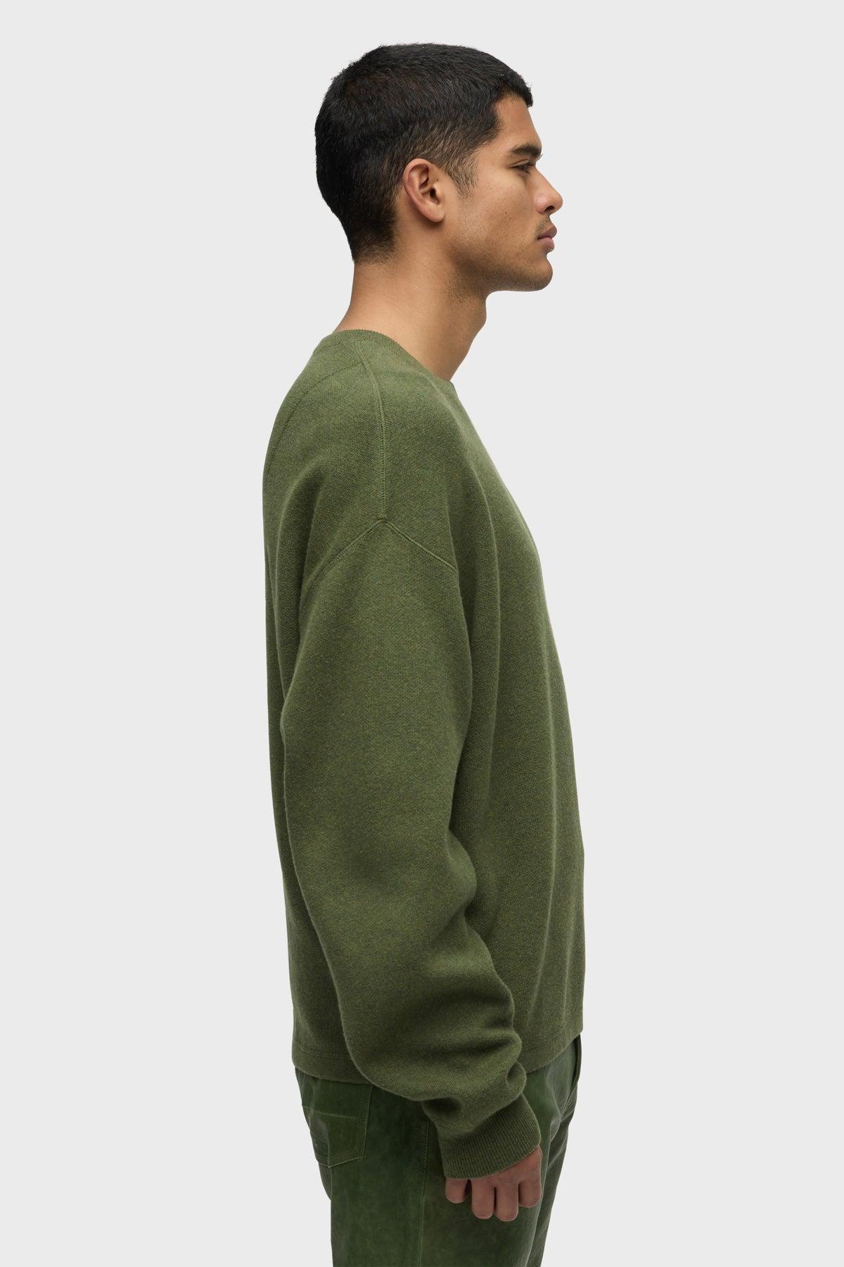 Crew Neck Sweater Male Product Image