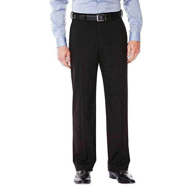 J.m. Haggar Mens Classic/ Regular Fit Stretch Sharkskin Suit Pants Product Image