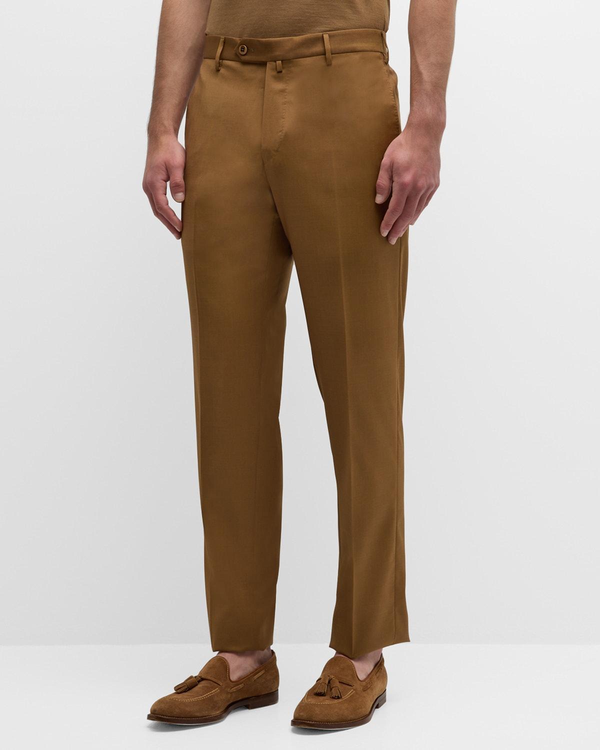 Mens Parker Platinum Super 130s Trousers Product Image