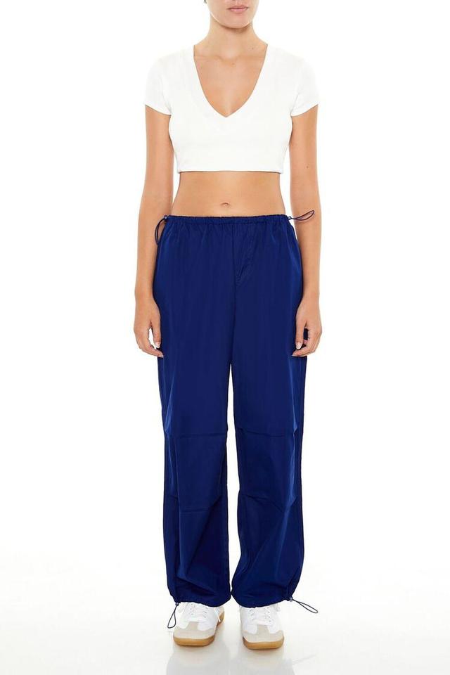 Toggle Drawstring Parachute Pants | Forever 21 Product Image